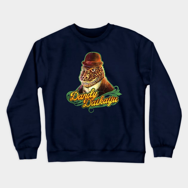 Dandy Daikaiju Crewneck Sweatshirt by zerostreet